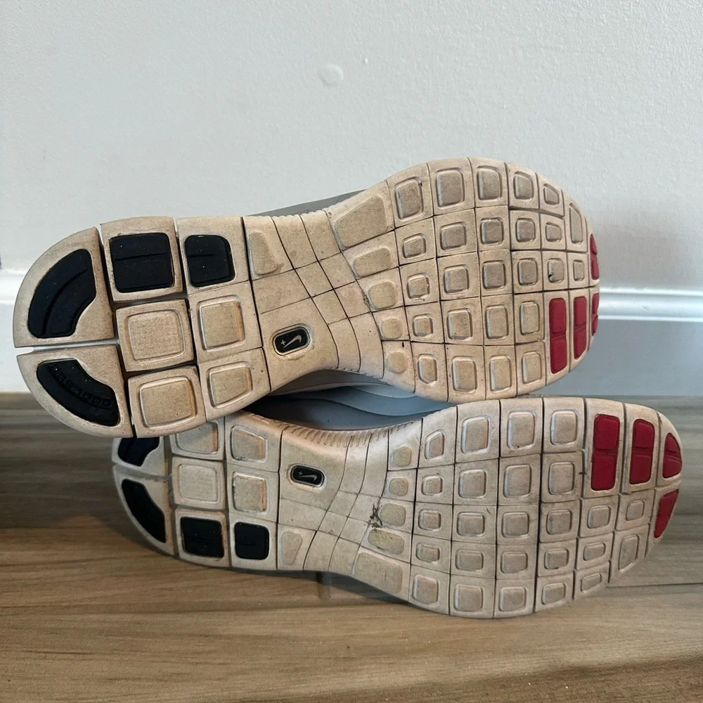 Nike Free 5.0+ Women's Athletic Sneakers in Gray and Pink Shoes